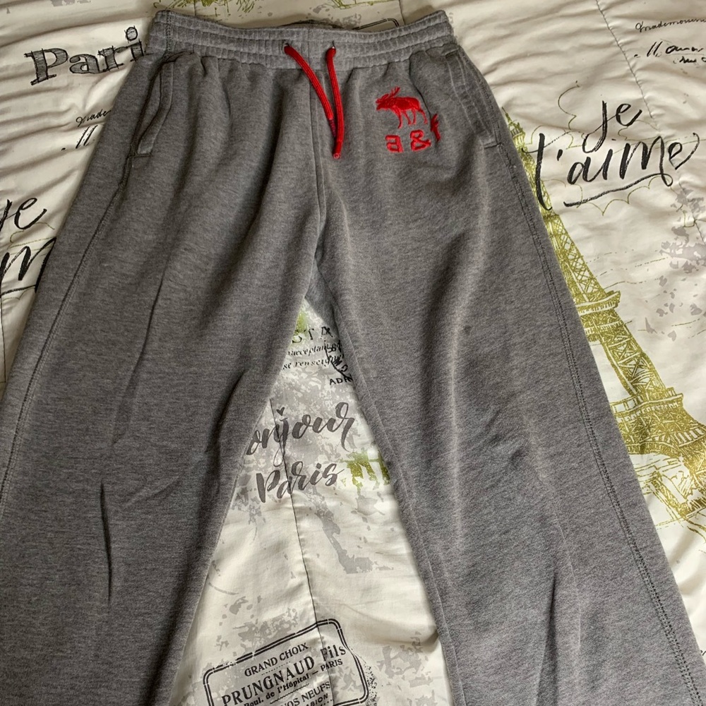 Abercrombie Grey sweatpants